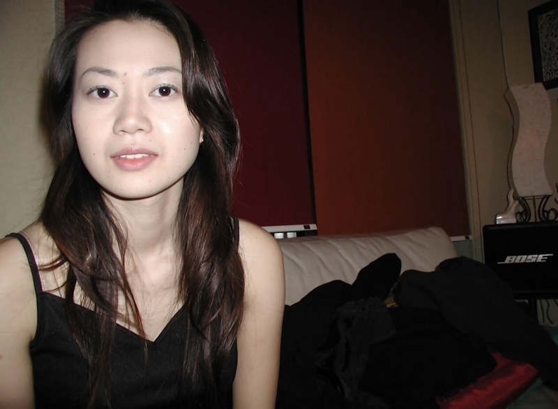 清楚な素人美女の目隠し緊縛バイブ責めヌード画像